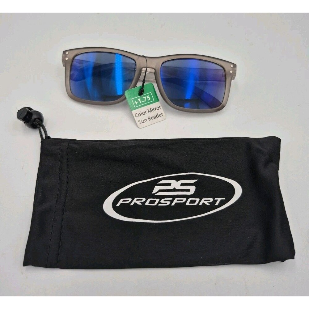 proSPORT Reader 1.75 Mirror Sport Sunglasses Anti-Glare for Outdoors New 1.75